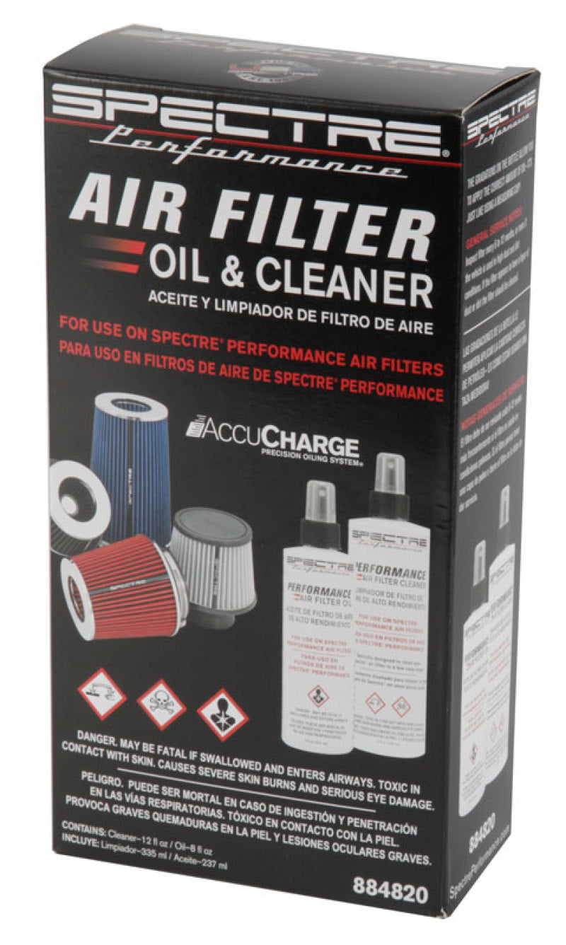 Spectre 884820 Accucharge Kit for HPR Filters - Clear