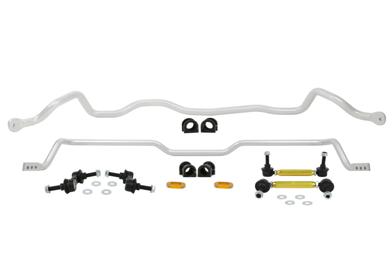 Whiteline BMK009 fits Mitsubishi 03-06 Lancer EVO / 05-06 EVO MR/RS Front & Rear Sway Bar Kit w/24mm Rear