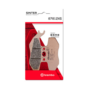 Brembo OE 07012XS 99-03 Piaggio Vespa GT Hexagon 250cc Sinter Brake Pad - Front