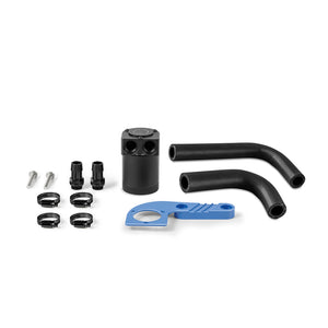 Mishimoto MMBCC-F80-15CYMB 15-20 fits BMW F8X M3/M4 Baffled Oil Catch Can - Yas Marina Blue