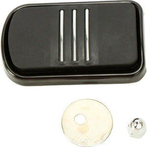 Bikers Choice 489929 80-Up Touring 86-Up FLST Black Brake Pedal Pad