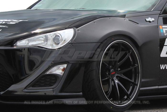 GReddy 17010212 X Rocket Bunny Front Over-Fender & Front Bumper Trim (4 pcs)
