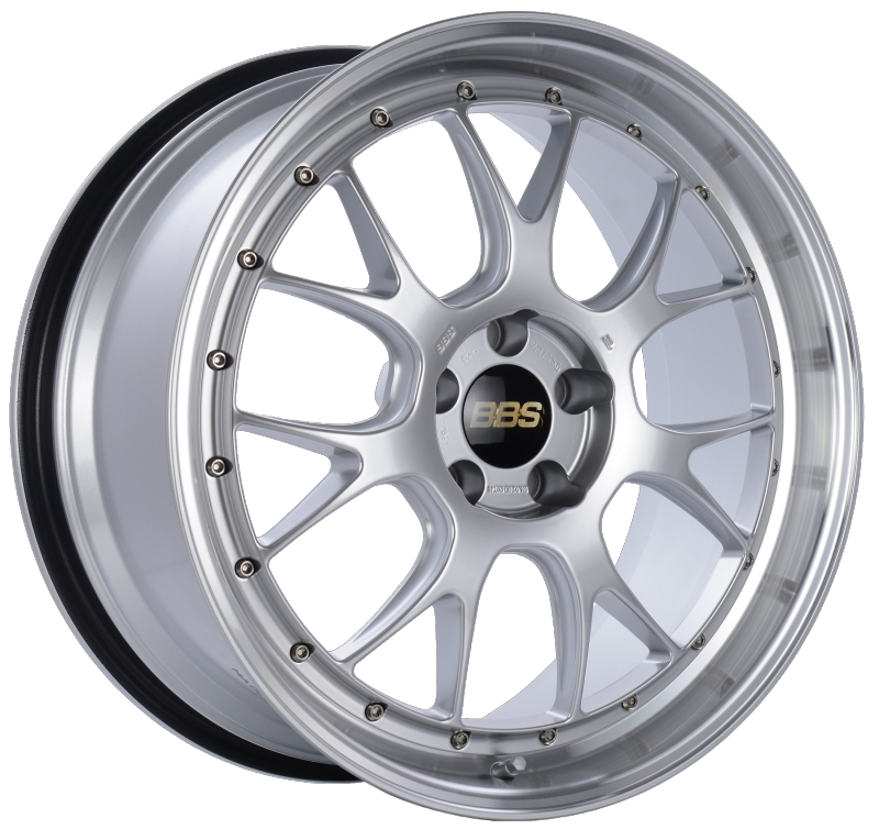 BBS LM329DSPK LM-R 20x9.5 5x114.3 ET40 CB66 Diamond Silver Center Diamond Cut Lip Wheel