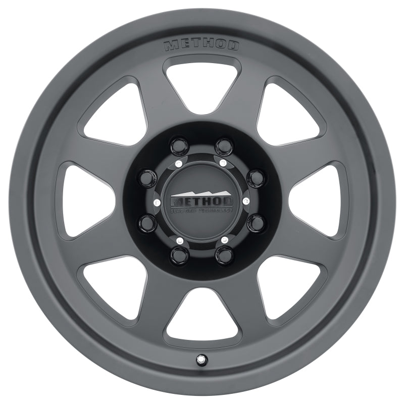 Method MR70189080518H MR701 HD 18x9 +18mm Offset 8x6.5 130.81mm CB Matte Black Wheel