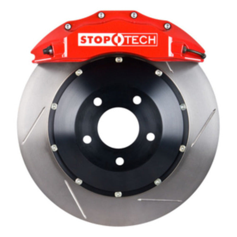 StopTech 83.160.6D00.71 fits BMW 08-13 M3/11-12 1M Coupe Front BBK w/ Red ST-60 Calipers Slotted 380x35mm Rotor