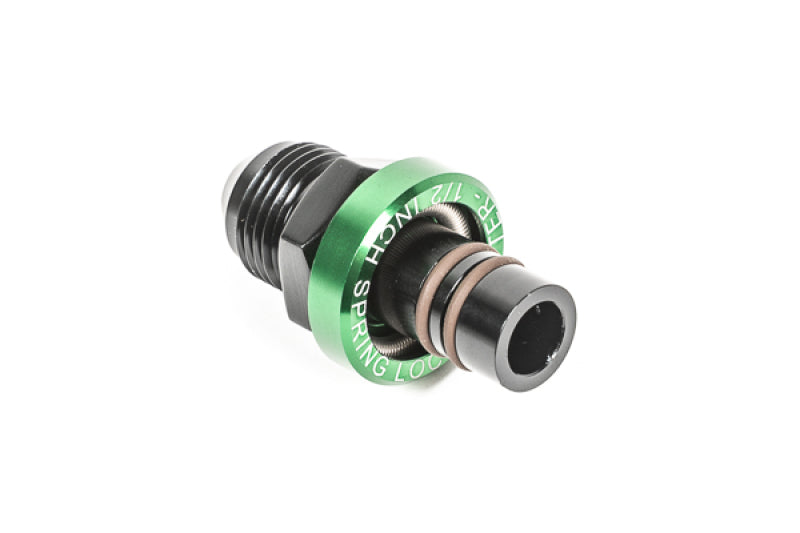 Radium Engineering 20-1767 8AN Male to 1/2in Spring Lock Male Adapter Fitting