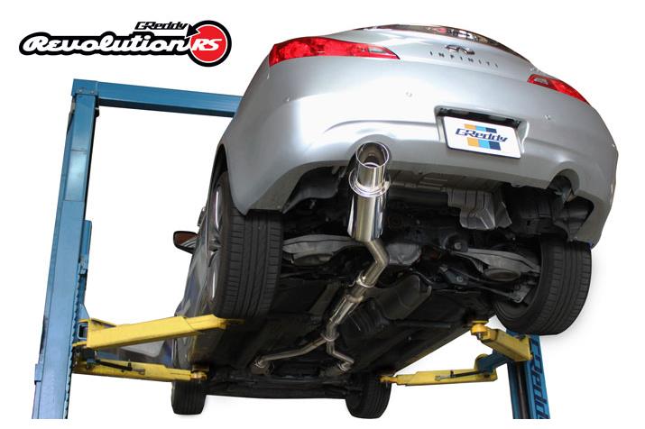 GReddy 10128103 07-14 fits Infiniti G37 Single Revolution RS Exhaust