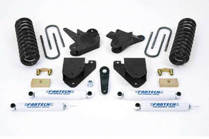 Fabtech K2099 99-00 fits Ford F250/350 2WD w/7.3L Diesel 6in Basic Sys w/Perf Shks