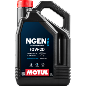 Motul 111902 4L Hybrid Synthetic Motor Oil - 0W20