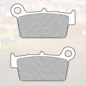 Renthal BP-104 fits Kawasaki KX/KLX/Suzuki/Yamha/TM Racing Rear Works Brake Pads