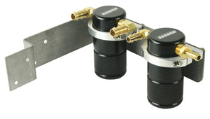 Moroso 85611 08-14 fits Subaru WRX Air/Oil Separator Catch Can - Small Body - Bi