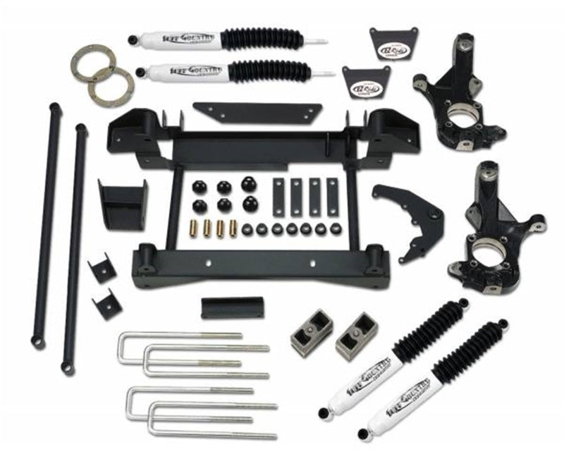 Tuff Country 16990KN 01-06 fits Chevy Silverado 3500 4x4 6in Lift Kit (w/1pc Sub Frame SX8000 Shocks)