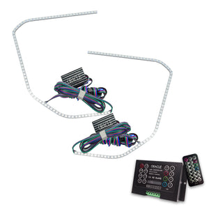 ORACLE Lighting 2272-333 Oracle fits GMC Yukon 15-20 Halo Kit - ColorSHIFT w/ 2.0 Controller