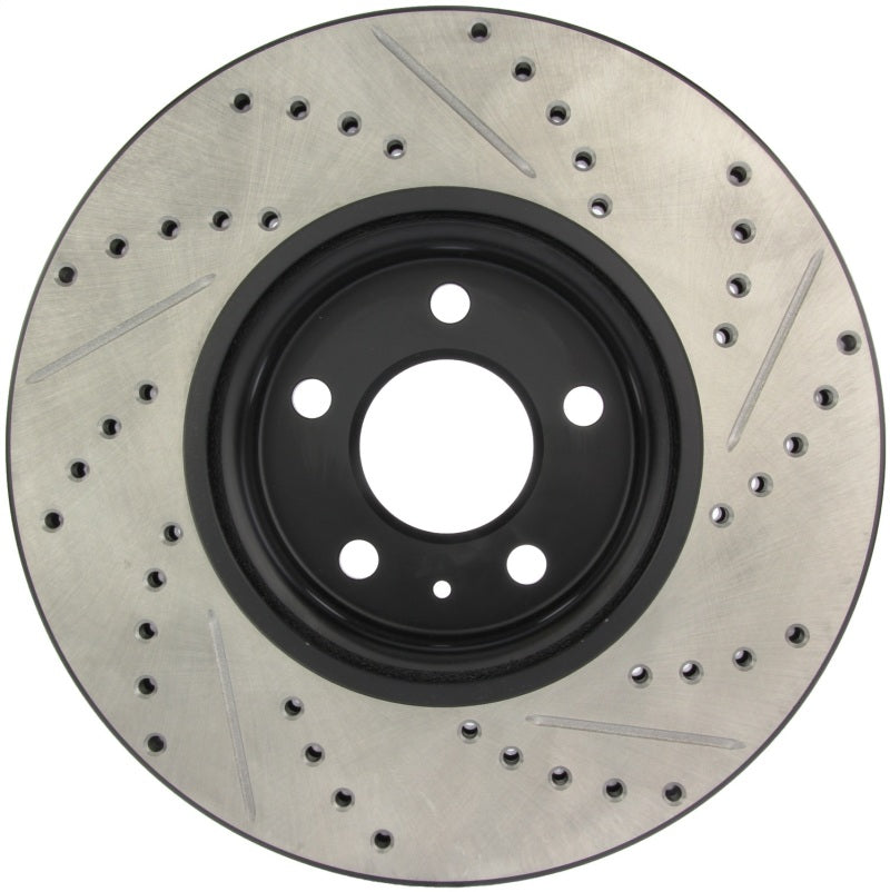 Stoptech 127.33136R Slotted & Drilled Sport Brake Rotor