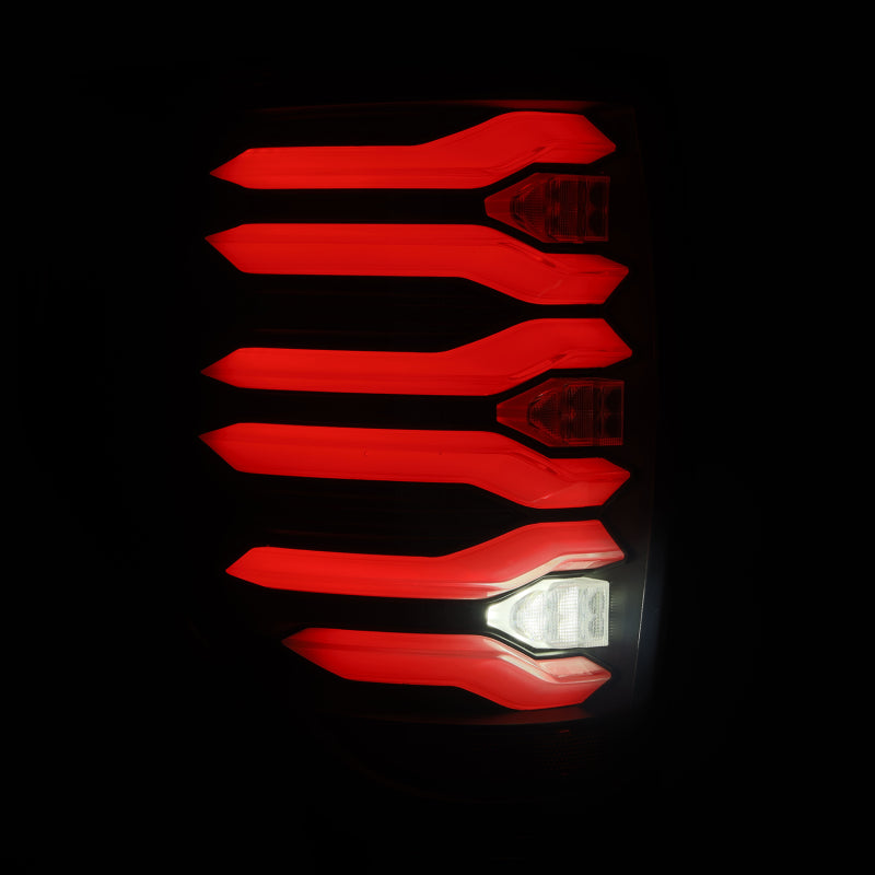 AlphaRex 653070 09-14 fits Ford F150 LUXX LED Taillights - Black Housing
