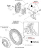 Wilwood kit front XRS6R wwe C10 alum pro spindle 13.06 rotor SRP red