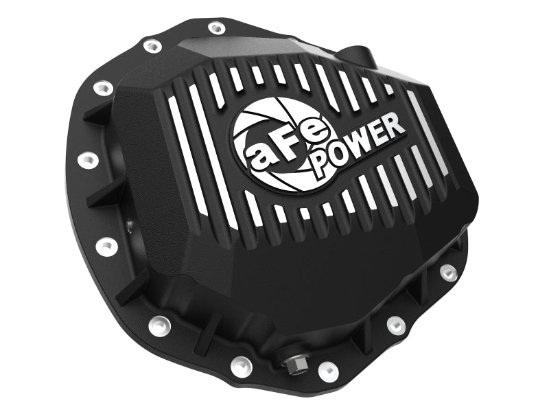 AFE 46-71150B  Series Rear Differential Cover Black w/ Machined Fins 19-20 fits