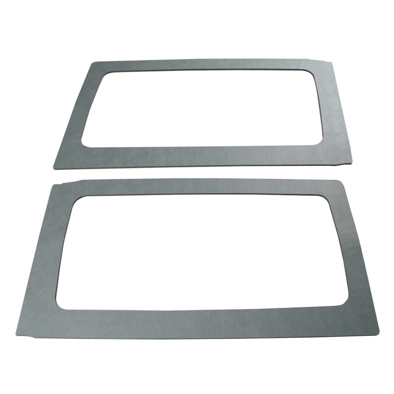 DEI  50166 fits Jeep 11-18 Wrangler JK 2-Door Boom Mat Rear Side Window Trim - 2