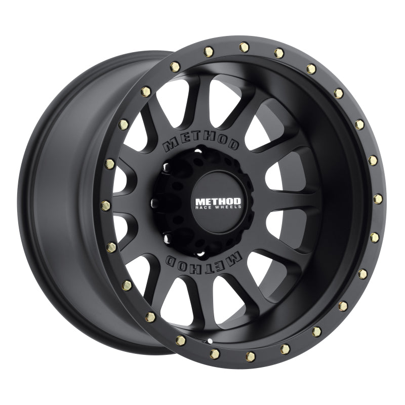 Method MR60529087512N MR605 NV 20x9 -12mm Offset 8x170 124.9mm CB Matte Black Wheel