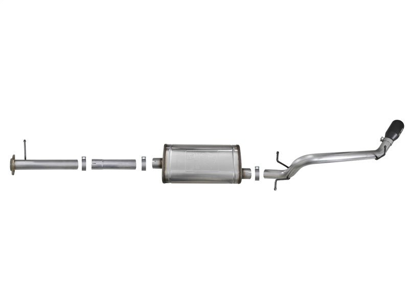 AFE 49-44097-B orce-Xp 3.0in 304 SS Cat-Back Exhaust w/ Black Tip 17-18 fits GM