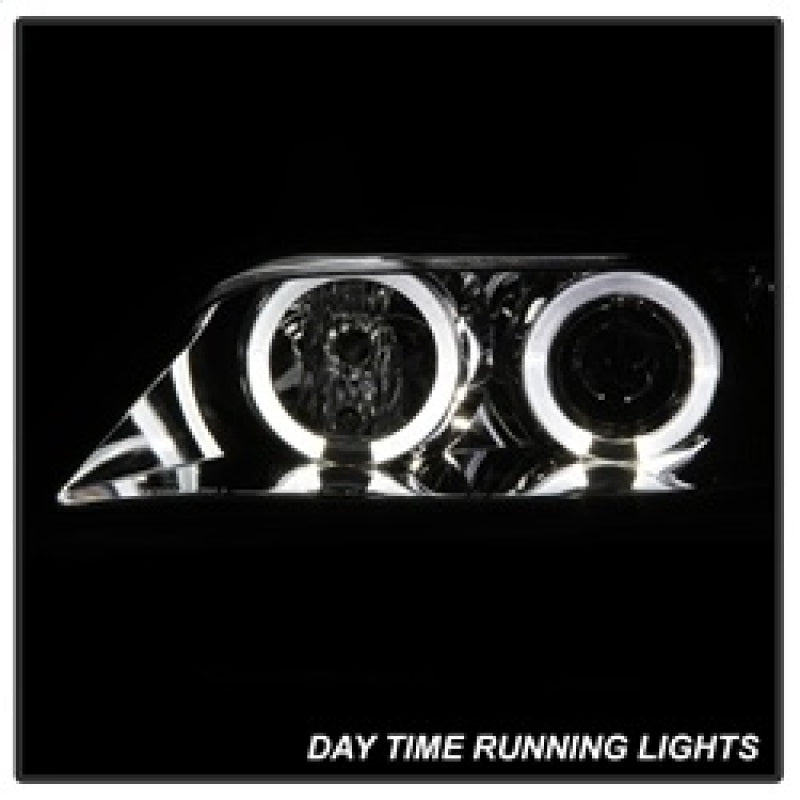 Spyder 5009098 fits BMW 96-02 Z3 Projector Headlights LED Halo Chrome High H1 L