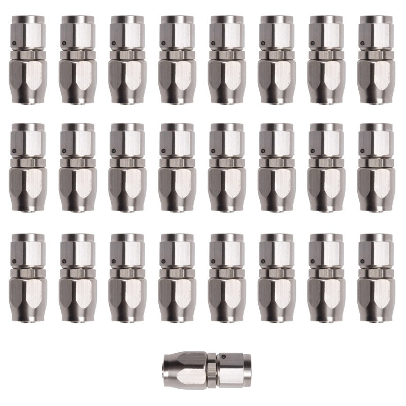 Russell 610019 Performance -4 AN Endura Straight Full Flow Hose End (25 pcs.)