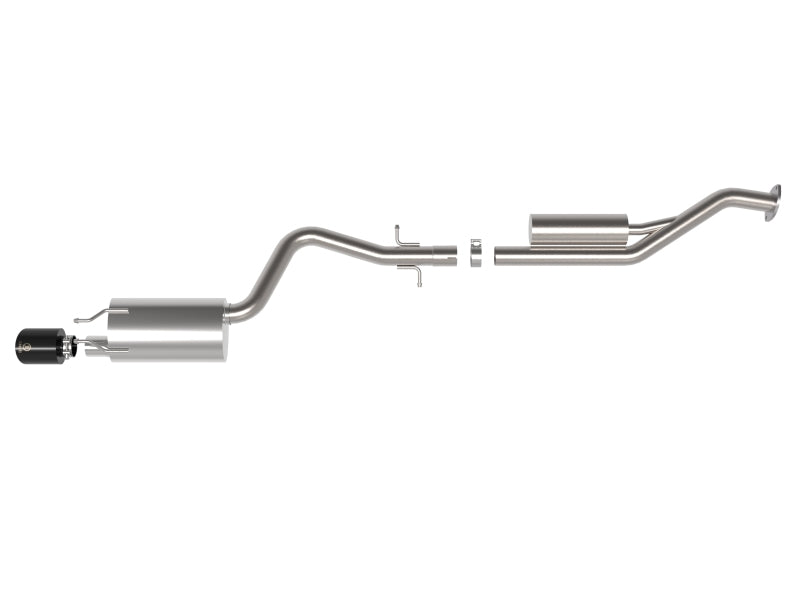 AFE 49-36058-B exus IS300 01-05 L6-3.0L Takeda Cat-Back Exhaust System- Black T