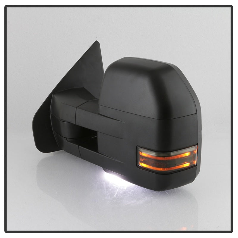 xTune 9943089 04-14 fits Ford F-150 Heated LED Telescoping Mirrors - Smoke (Pai