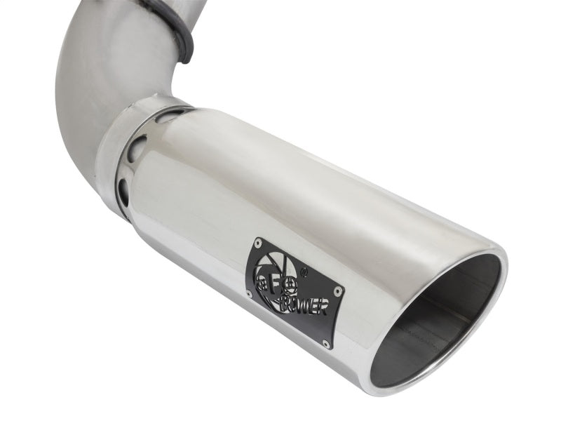 AFE 49-06112-P Exhaust 5in DPF-Back Exhaust Aluminized Steel 2016 fits Nissan T