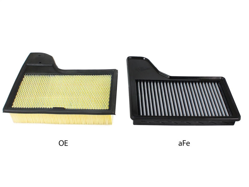 AFE 31-10255 FLOW OEM Replacement Air Filter PRO Dry S 2015 fits Ford Mustang L