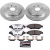 PowerStop K5543-26 10-16 fits Cadillac SRX Rear Z26 Street Warrior Brake Kit