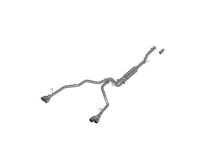 MBRP S5059AL fits Chevrolet Suburban XL 5.3L 3in Aluminized 2.5in Dual Cat-back