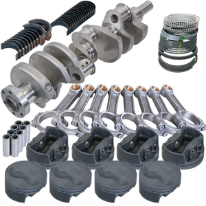 Eagle 64003040 fits Ford 289/302 3.400in Crank 5.400in I-Beam Rods -6cc Flat Top 4.040in Pistons Rotating Assembly