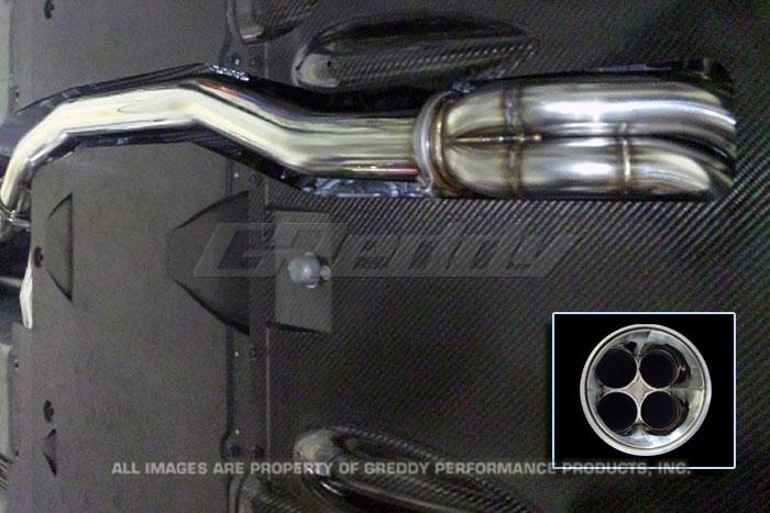 GReddy 10123300 09+ fits Nissan R35 GTR Power Extreme Exhaust