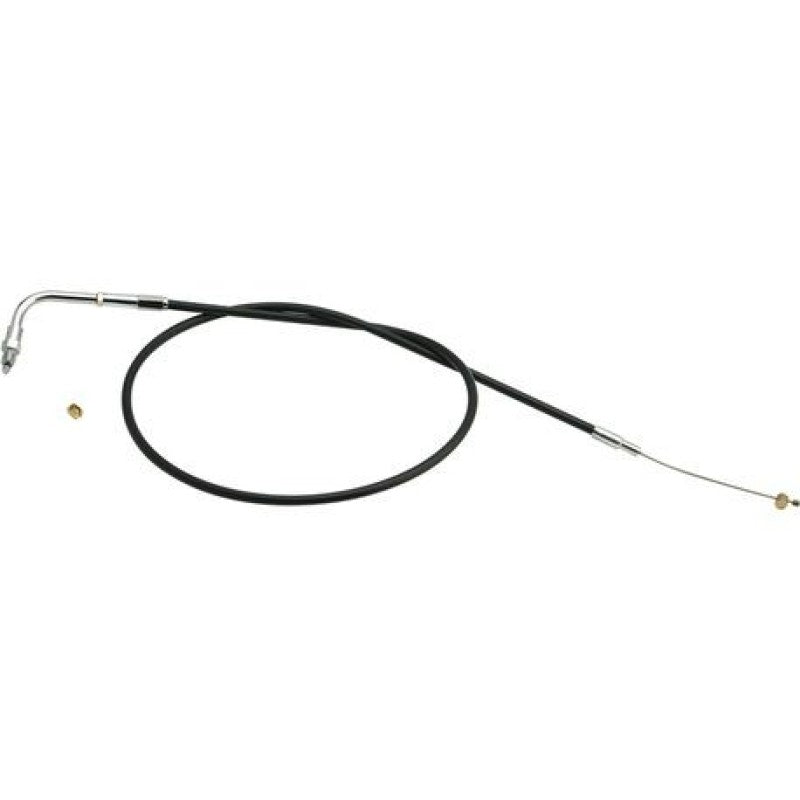 S&S 19-0446 Cycle 81-95 HD 42in Threaded Throttle Cable - Open Side