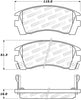 Stoptech 308.0509 Street Brake Pads - Front