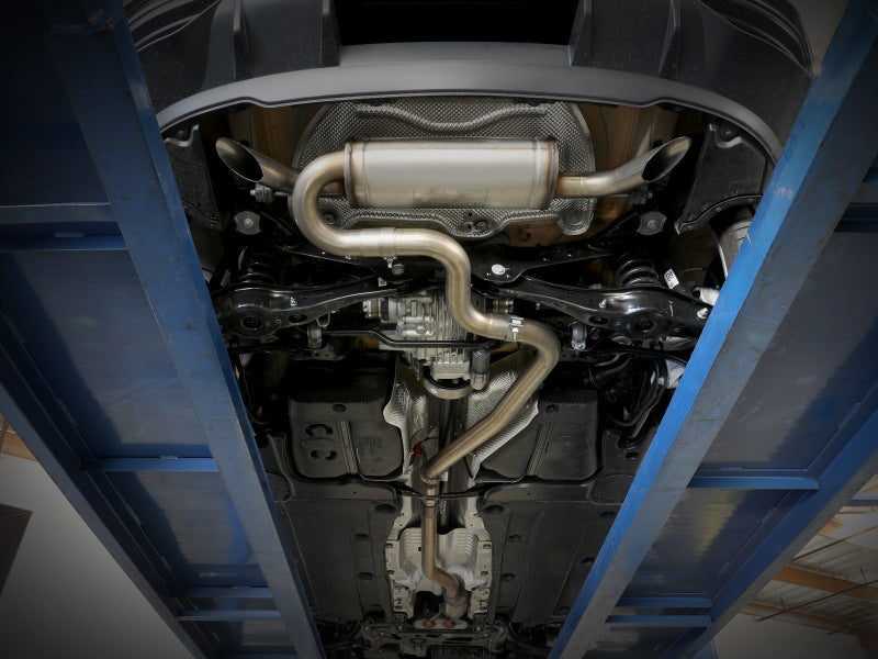 AFE 49-36449 orce-Xp 3in - 2 1/2in SS Cat Back Exhaust System fits VW Tiguan 18