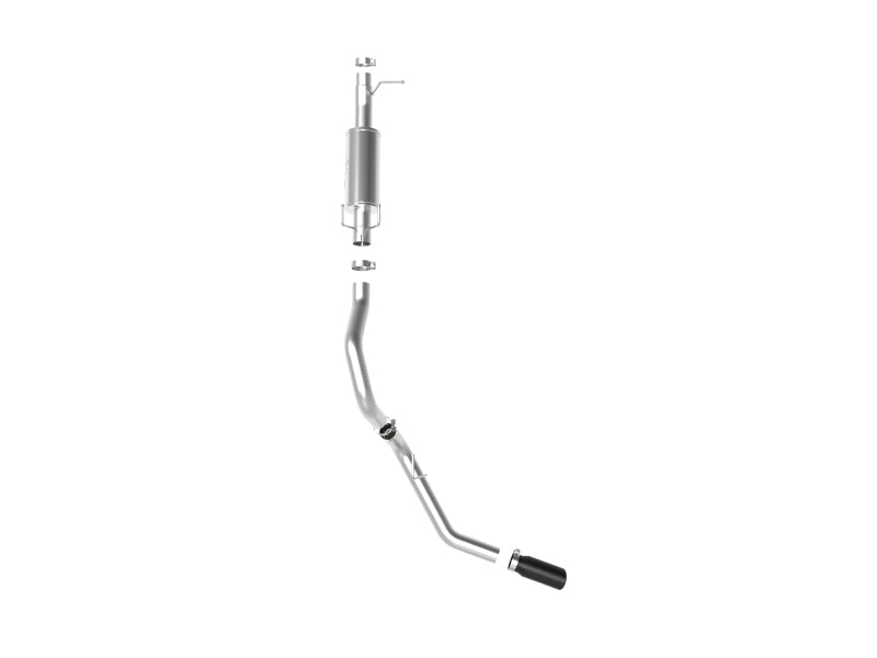 AFE 49-43116-B  GT Series 3-1/2in 409 SS Axle-Back Exhaust 17-20 fits Ford F-25