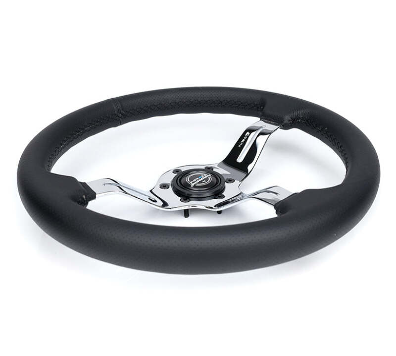 NRG ST-010CH-PR ST-010CH-PR Light Weight Gaming Steering Wheel - Splitz Chrome