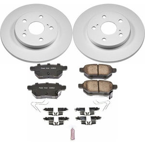 PowerStop CRK7753 2016 fits Scion iM Rear Z17 Evolution Geomet Coated Brake Kit