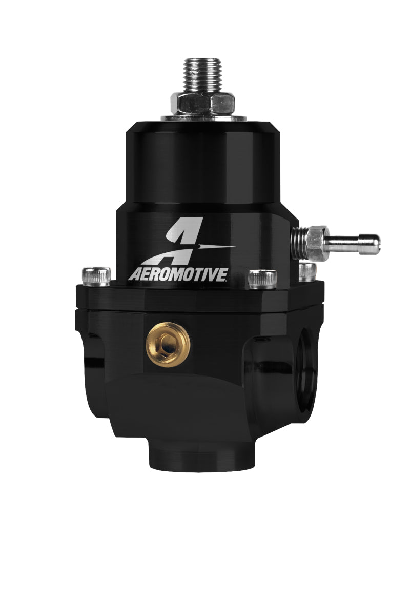 Aeromotive  13304 Adjustable Regulator - 3-15PSI - .313 Valve - (2) -08 Inlets/