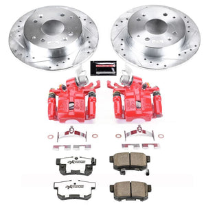 PowerStop fits Honda 98-02 Accord Rear Z26 Street Warrior Brake Kit w/Calipers