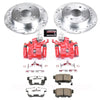 PowerStop fits Honda 98-02 Accord Rear Z26 Street Warrior Brake Kit w/Calipers