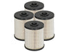 AFE 44-FF010-MB rd D2 Fuel Filter (4 Pack) 00-07 fits Dodge Diesel Trucks L6-5.