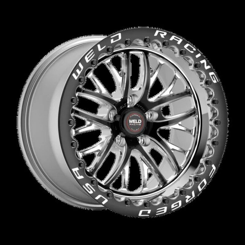 Weld 82MB510A75F S82 15x10 5x114.3 BP 7.5 BS 51 ET Black 3.18 ID Medium Pad S