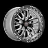 Weld S82 15x10 / 5x4.75 BP / 7.5 BS / 51 ET Black Wheel (Medium Pad) - Single Beadlock