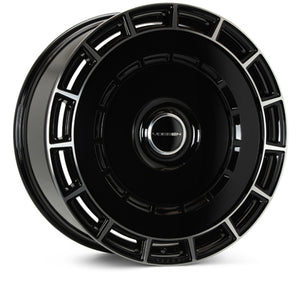 Vossen HF9-4M61 HF-9 24x10 - 5x112 - ET25 - Deep - 66.5 - Gloss Black Polished Wheel