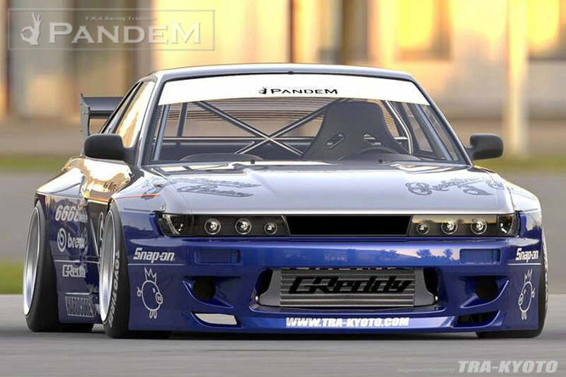 GReddy 66920280 89-94 fits Nissan 240SX Coupe w/ Silvia Headlights Pandem S13 Fu