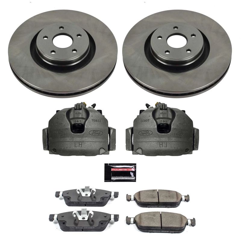 Power Stop KCOE7147 15-19 Lincoln MKC Front Autospecialty Kit w/Cals