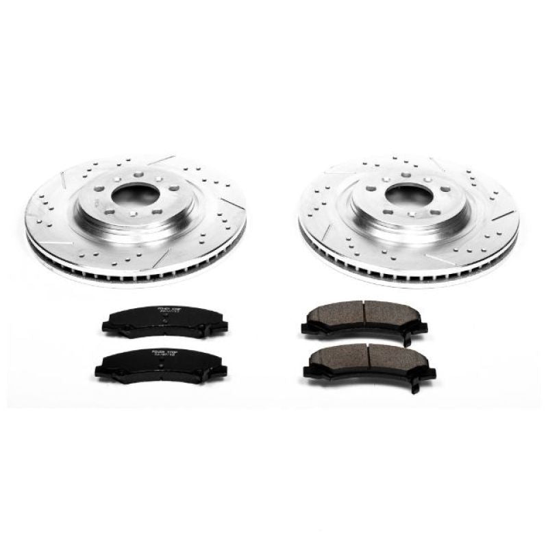 PowerStop K4654 fits Buick 08-09 Allure Front Z23 Evolution Sport Brake Kit